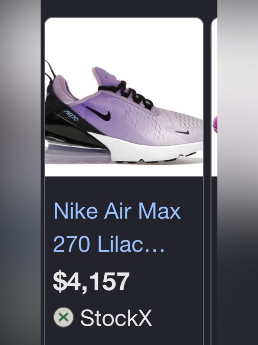 Nike Air Max 270 Lilac